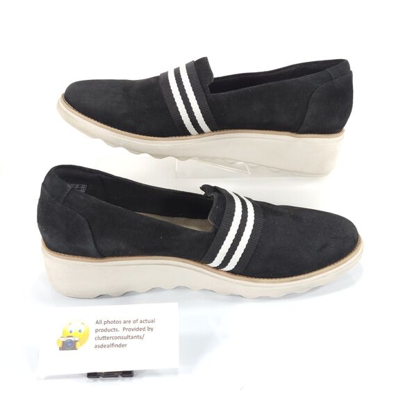 Collection by Clarks Sharon Dasher Loafer Flat Womens Size 11 13288 Black - Picture 4 of 9
